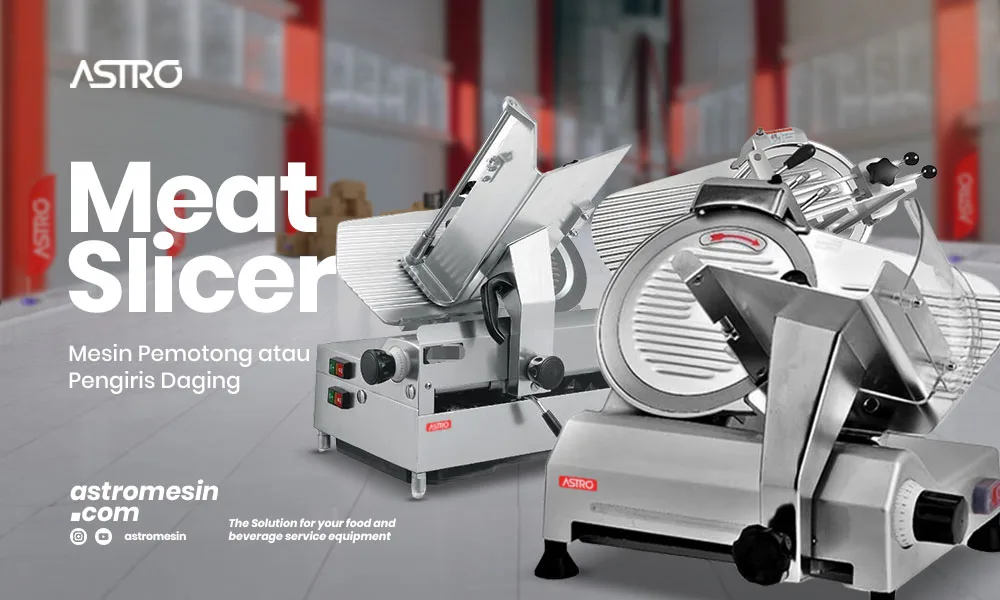 Banner Mesin Meat Slicer