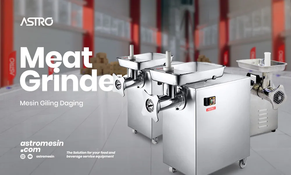 Banner Mesin Giling Daging - Meat Grinder