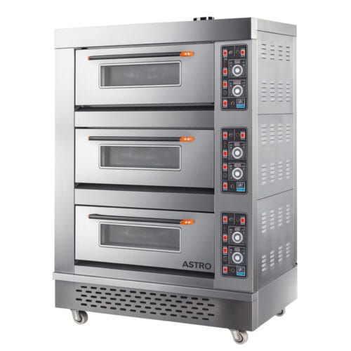 ASTRO Oven Roti Gas Deck OVG-36 | 3 Deck 6 Loyang