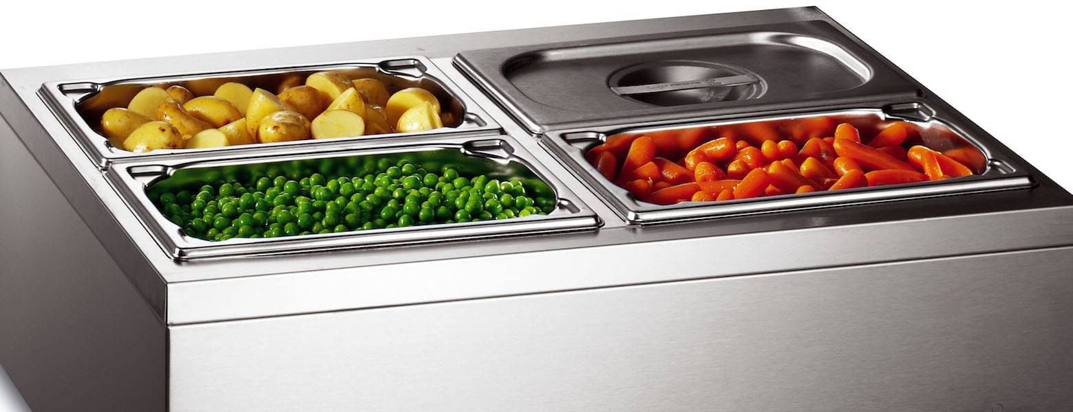 Bain Marie In Food Background