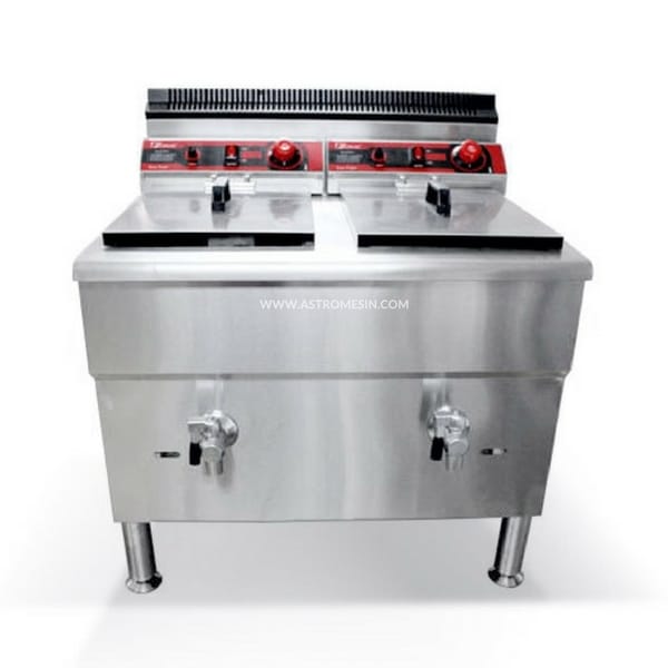 Gas Deep Fryer 2 Basket 34 Liter