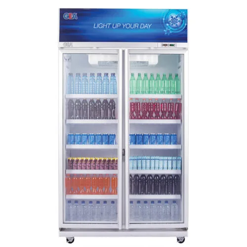 Showcase Cooler 2 Pintu GEA EXPO-1050AH/CN