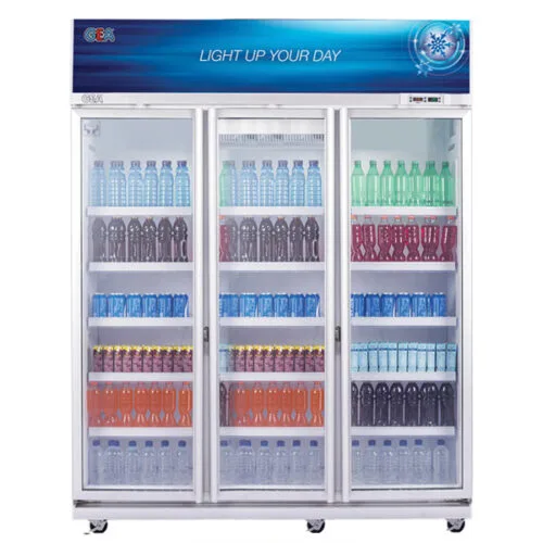 Showcase Cooler 3 Pintu GEA EXPO-1500AH/CN