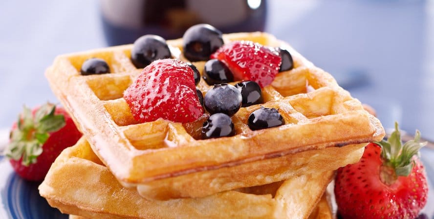 Waffle Background