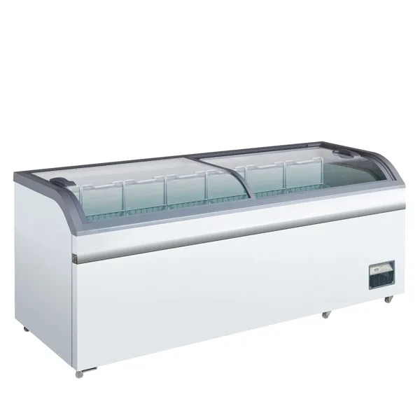 Sliding Curved Glass Freezer GEA SD-700BY
