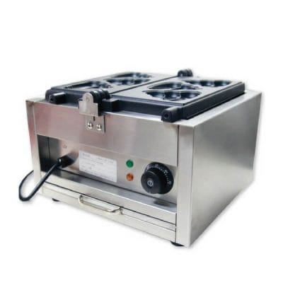 Mesin Cetakan Kue Waffle Berbentuk Ikan FOMAC