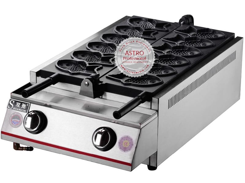 Mesin Cetakan Waffle Ikan