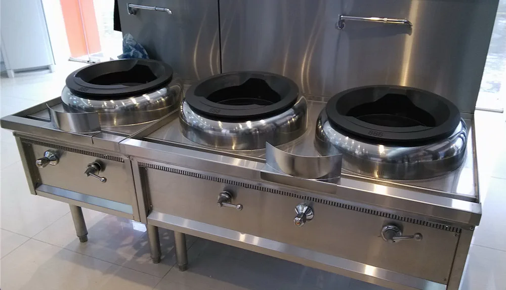 Gas Wok Kwali Range Astro