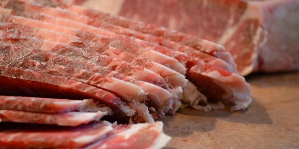 Meat Frozen Slicing