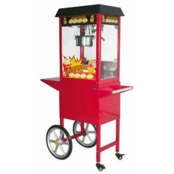 Mesin Popcorn Dengan Roda GETRA