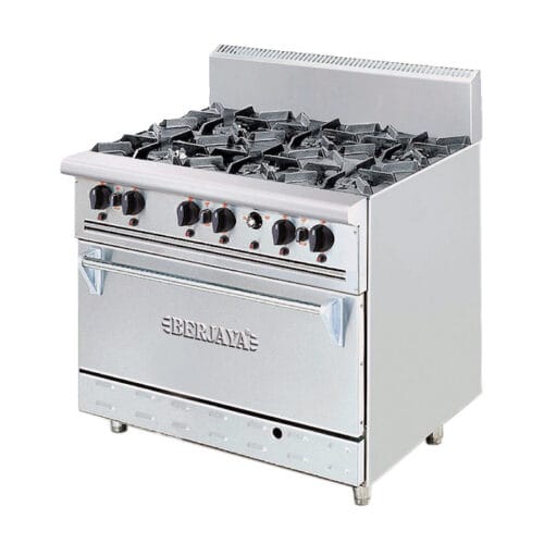 Open Burner Berjaya 6 Tungku