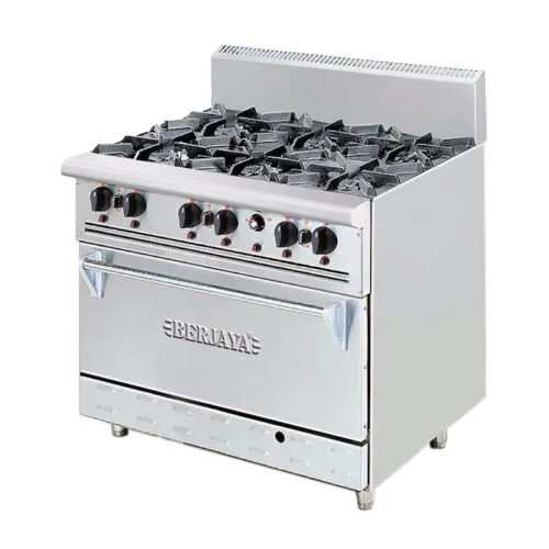 Open Burner Berjaya 6 Tungku