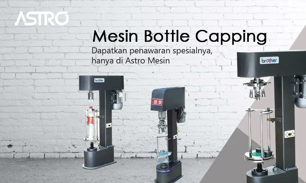 Banner Mesin Bottle Capping / Mesin Penutup Botol