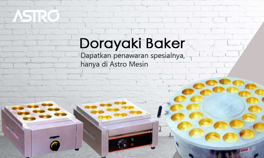 Banner Mesin Kue Dorayaki Baker