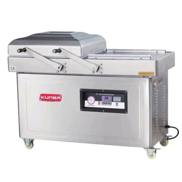 Mesin Vacuum Packaging Double Chamber DZ 4002SA