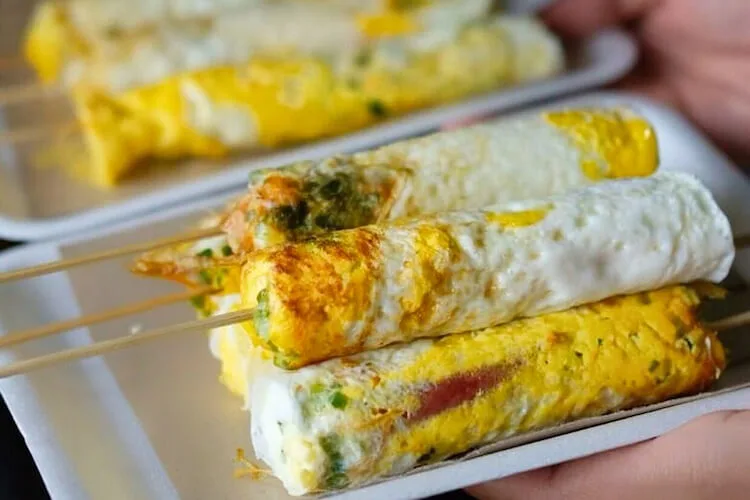 Egg Roll Sosis Telur