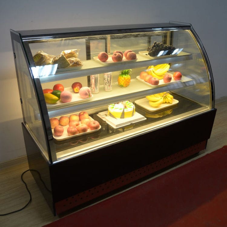 Mesin Pemajang Kue Cake Showcase