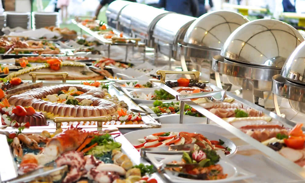 Sajian Prasmanan Wedding Food Hotel