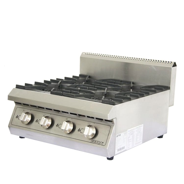 Gas 4 Open Burner GETRA