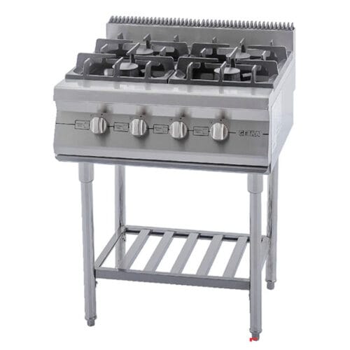 Kompor Restoran Gas Open Burner 4 Tungku