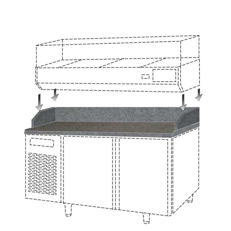 Marble Top Counter