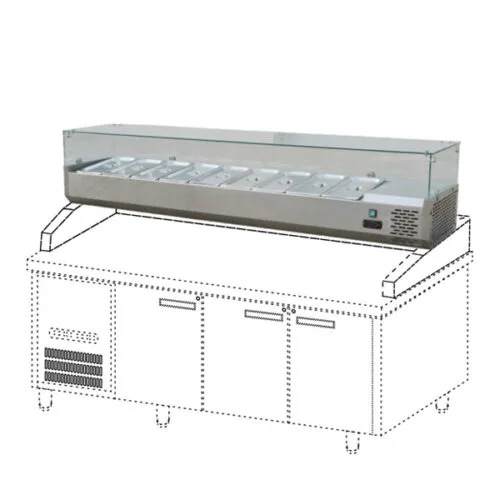 Counter Top Salad Case GEA