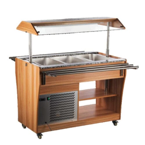 Island Salad Bar Display GEA RTS-1210L