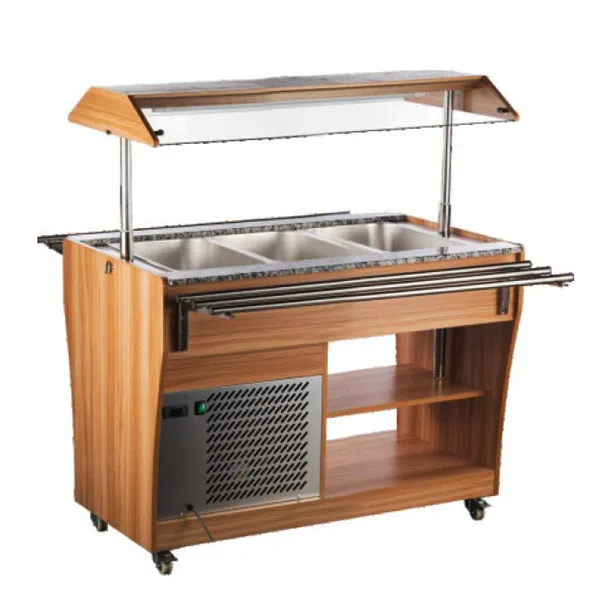 Island Salad Bar Display GEA RTS-1210L