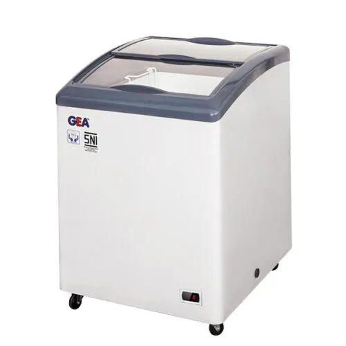 Sliding Curve Glass Freezer GEA SD-165
