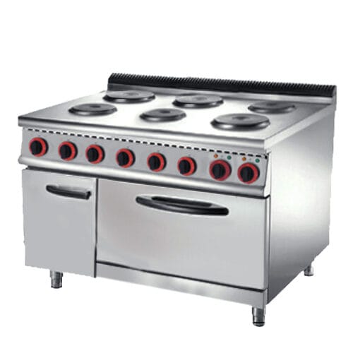 Electric Open Burner 6 Tungku