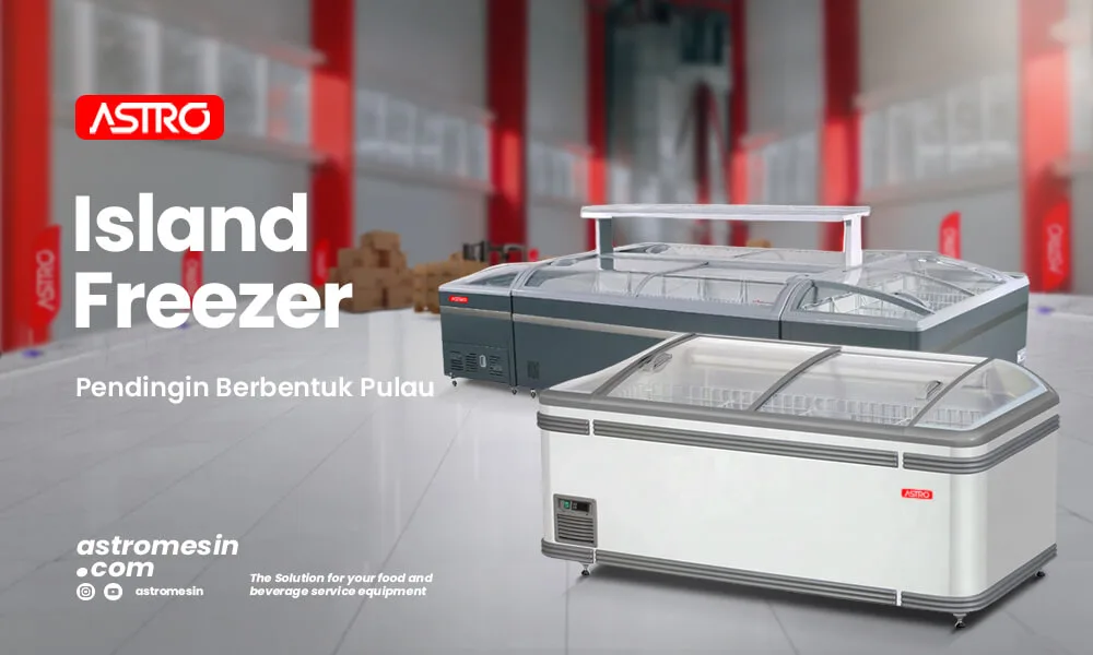 Island Freezer Banner