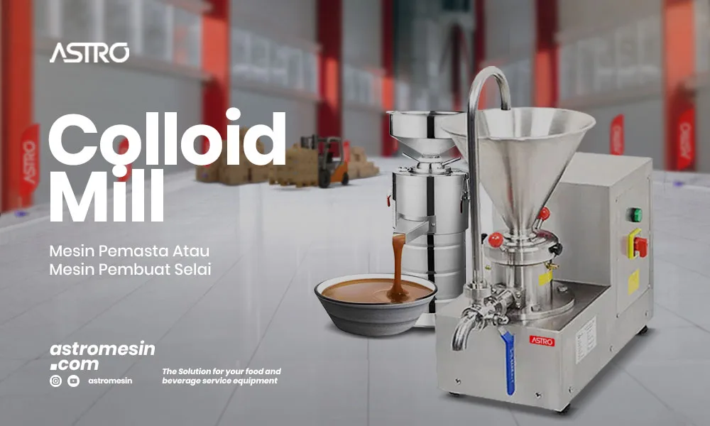 Mesin Colloid Mill Banner