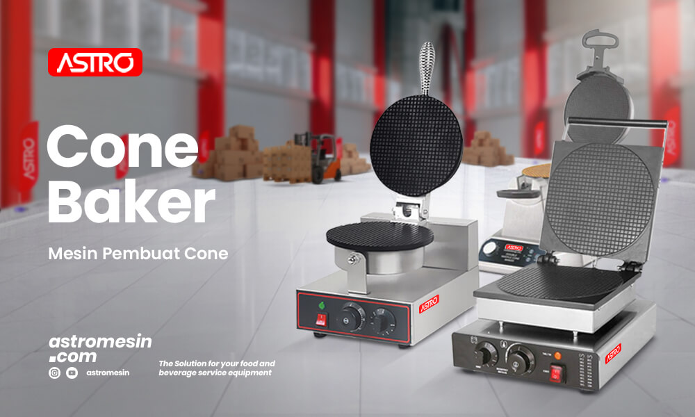 Mesin Cone Baker Banner