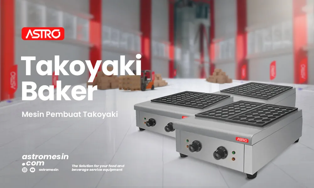Mesin Takoyaki Baker Banner