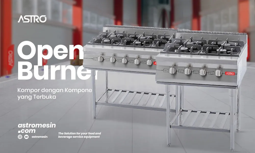 Open Burner Banner