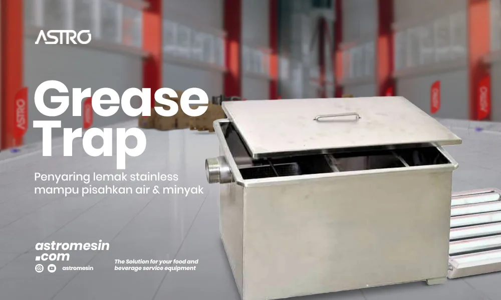Perangkap Lemak Grease Trap Banner