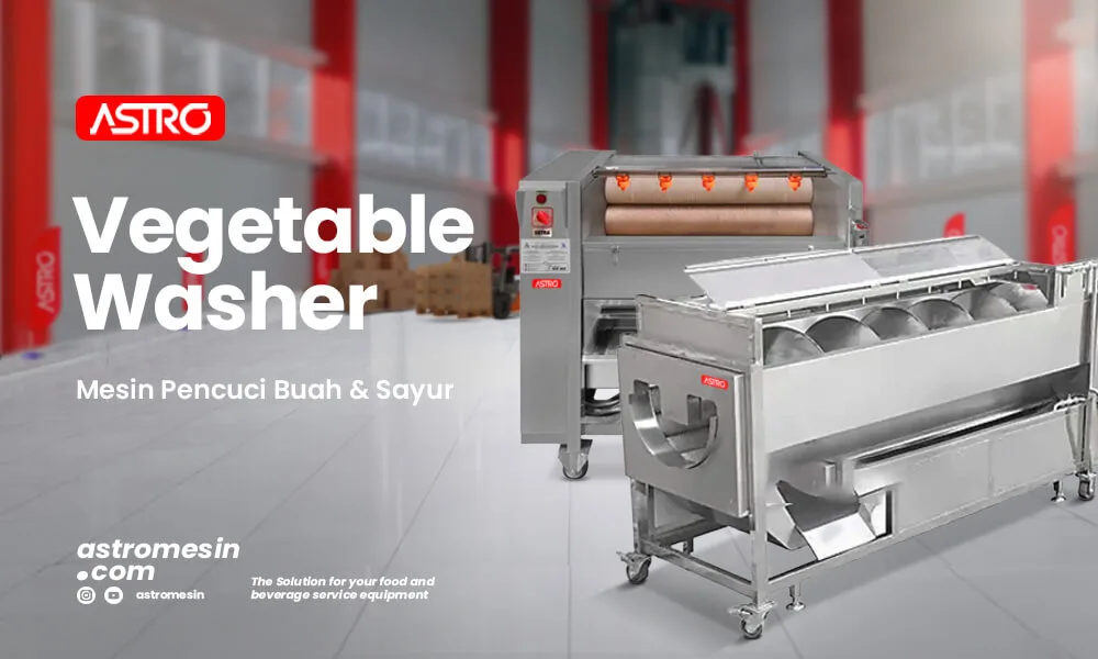 Vegetable Washer Banner