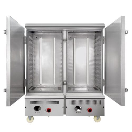 FOMAC Gas Rice Steaming Cart 08 Tray RSC-GYR8 - Gambar 4