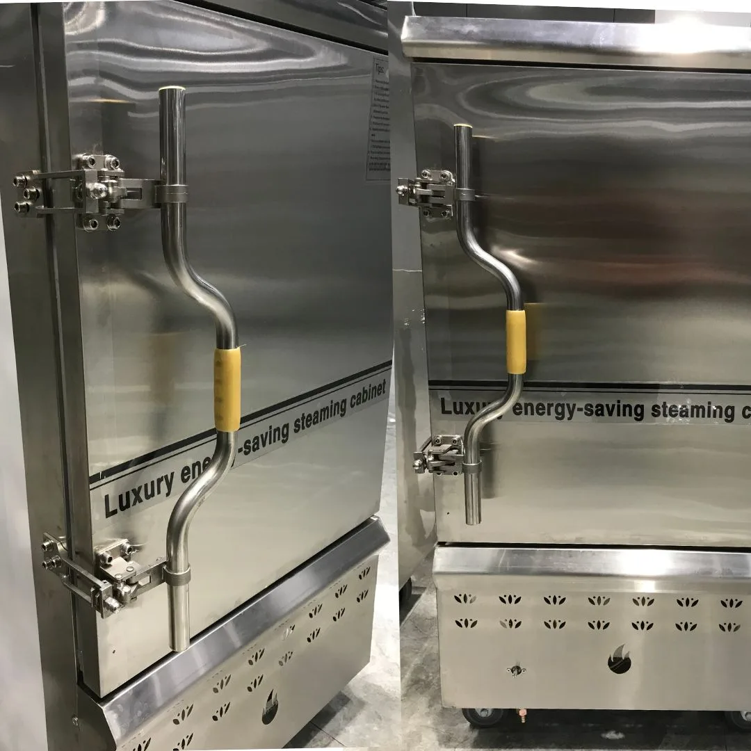 FOMAC Gas Rice Steaming Cart 24 Tray RSC-GYR24 - Image 2