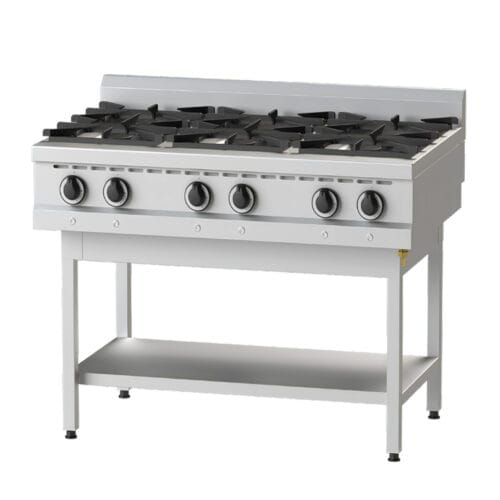 NAYATI Gas Range 6 Burner EGTR 12-75