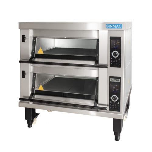 SINMAG Gas Deck Oven MB-822 (2 Deck 4 Trays)