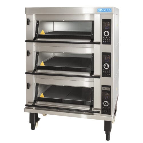 SINMAG Gas Deck Oven MB-823 (3 Deck 6 Trays)