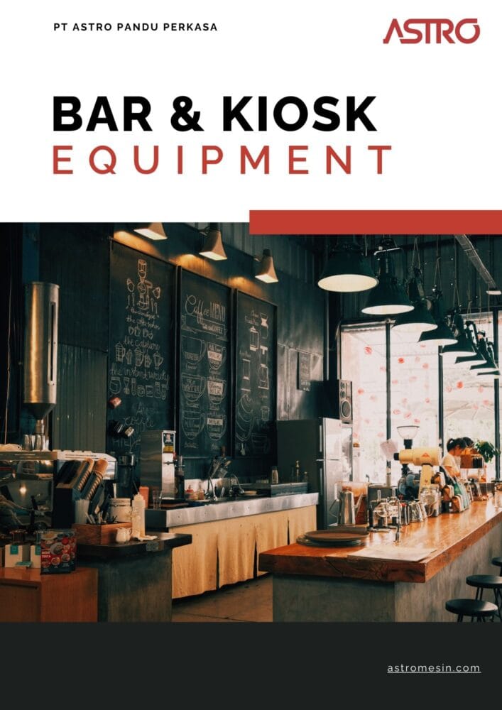 Cover Katalog Bar, Hotel & Kiosk Equipment