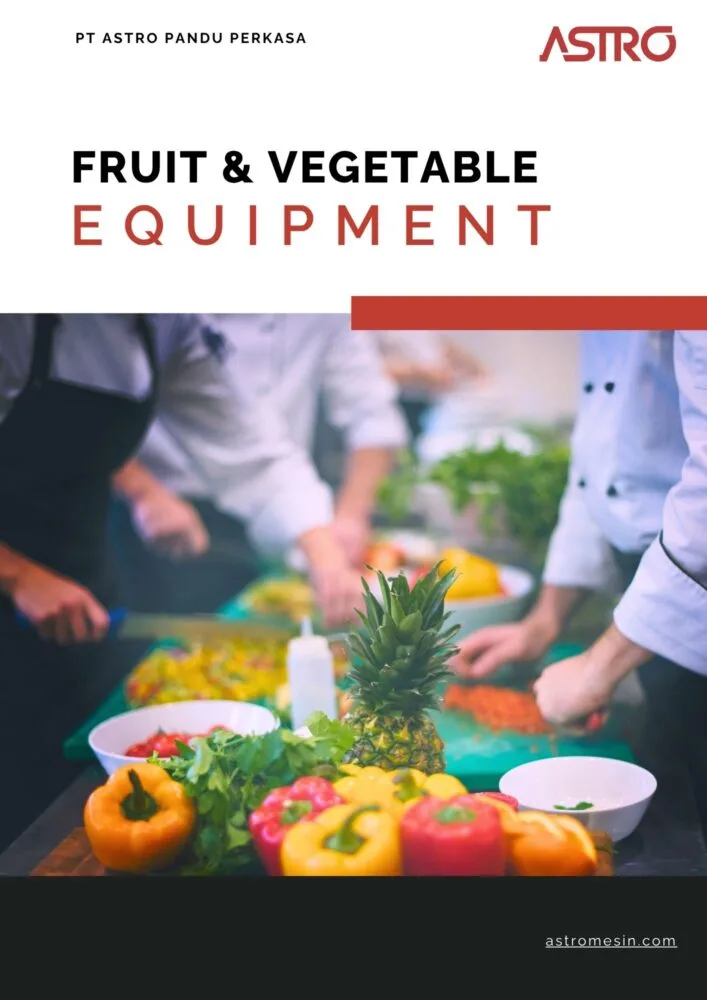 Cover Katalog Fruit & Vegetable Equipment