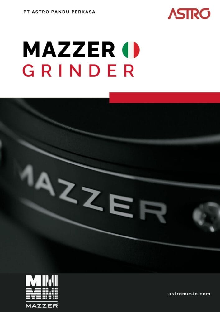 Cover Katalog Mazzer Coffee Grinder