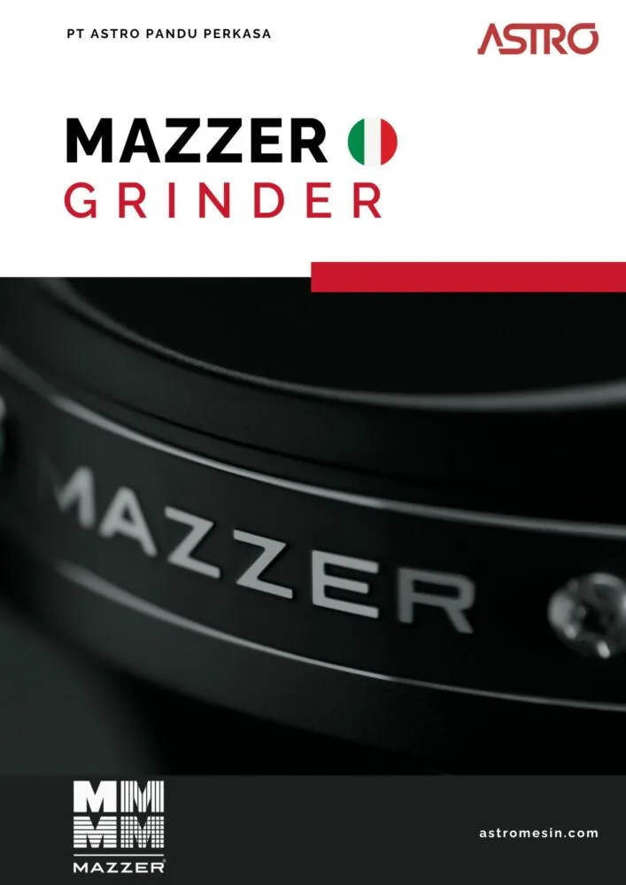 Cover Katalog Mazzer Coffee Grinder