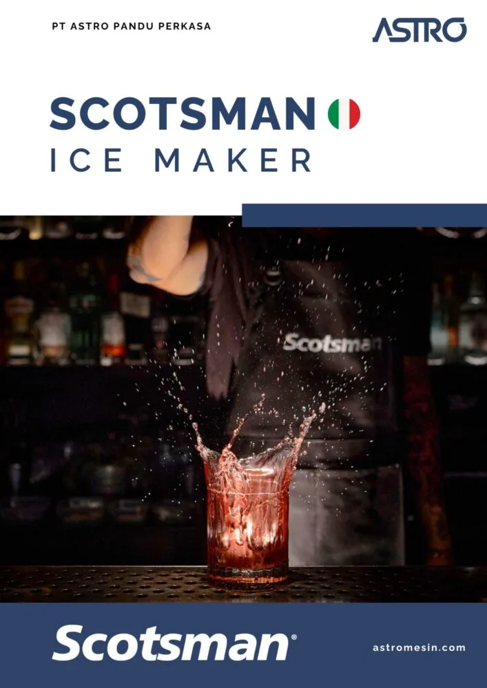 Cover Mesin Ice Maker Scotsman